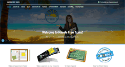 Desktop Screenshot of hasslefreetaxes.com
